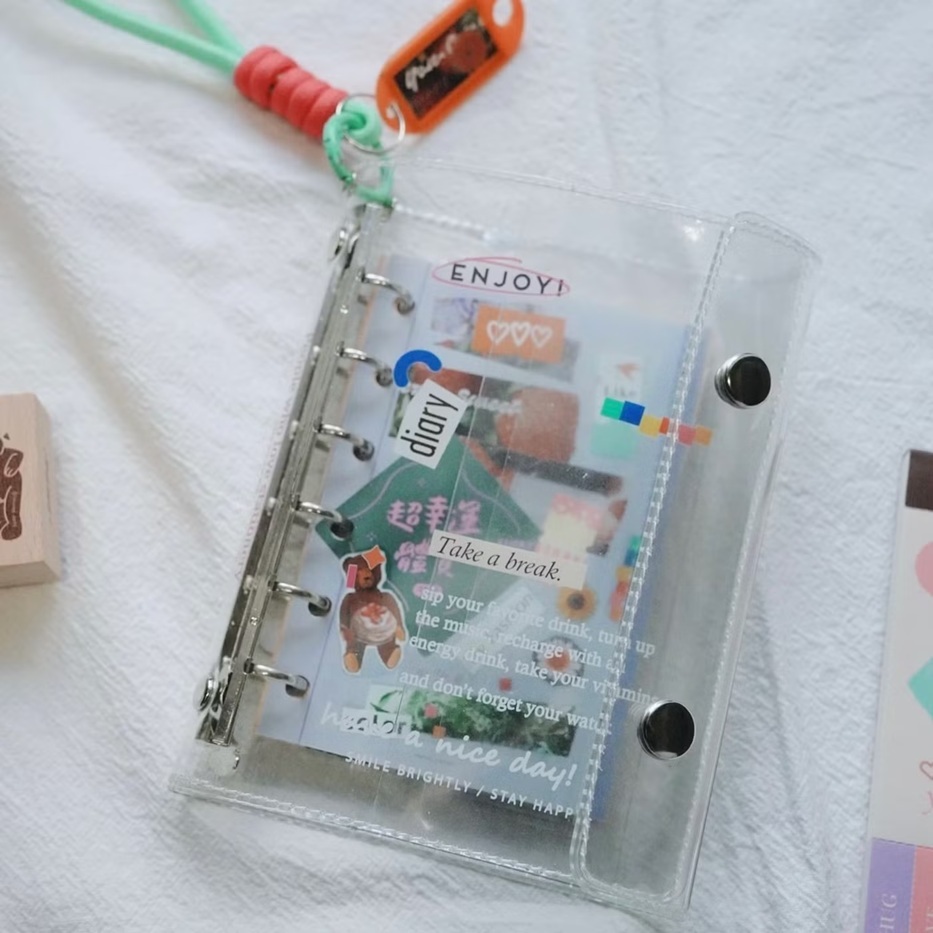 莫非是芝麻球．A7透明活頁本(包含內頁)