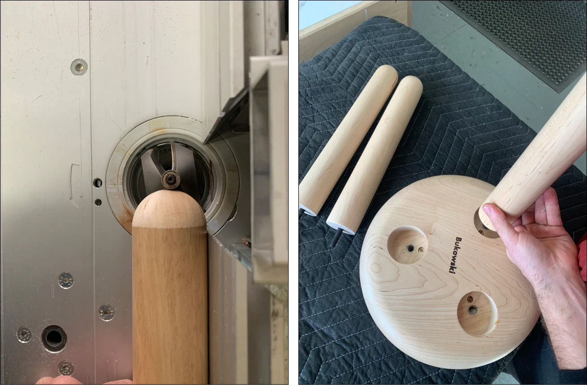 Steven Bukowski-椅凳，結構簡單方便組裝，且穩固扎實