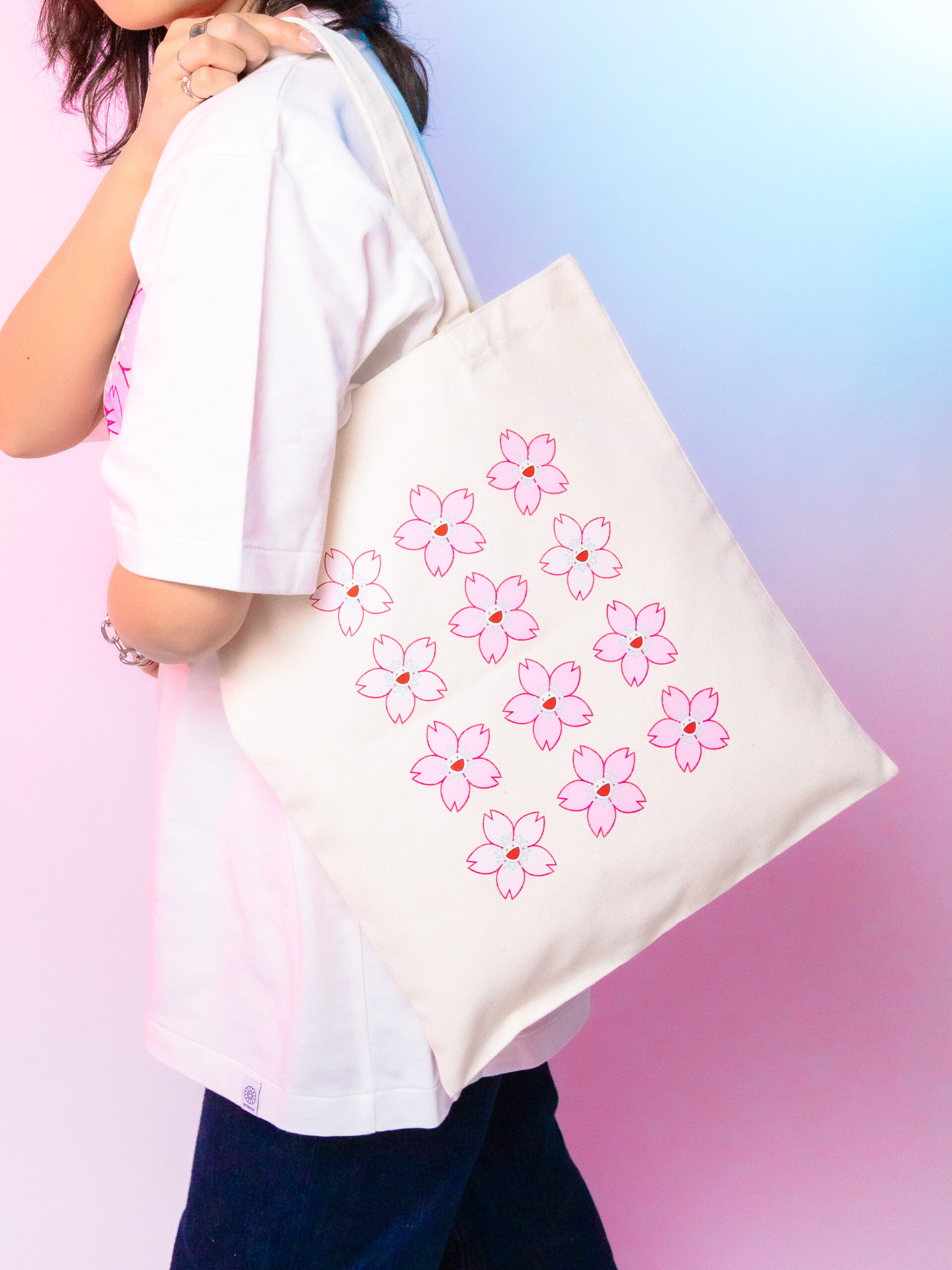新品限定 村上隆櫻花限定Tote Bag