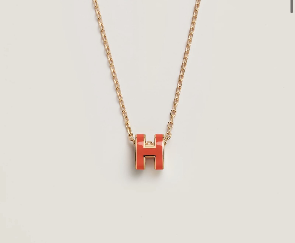 Mini pop H necklace G3 new capucine cc