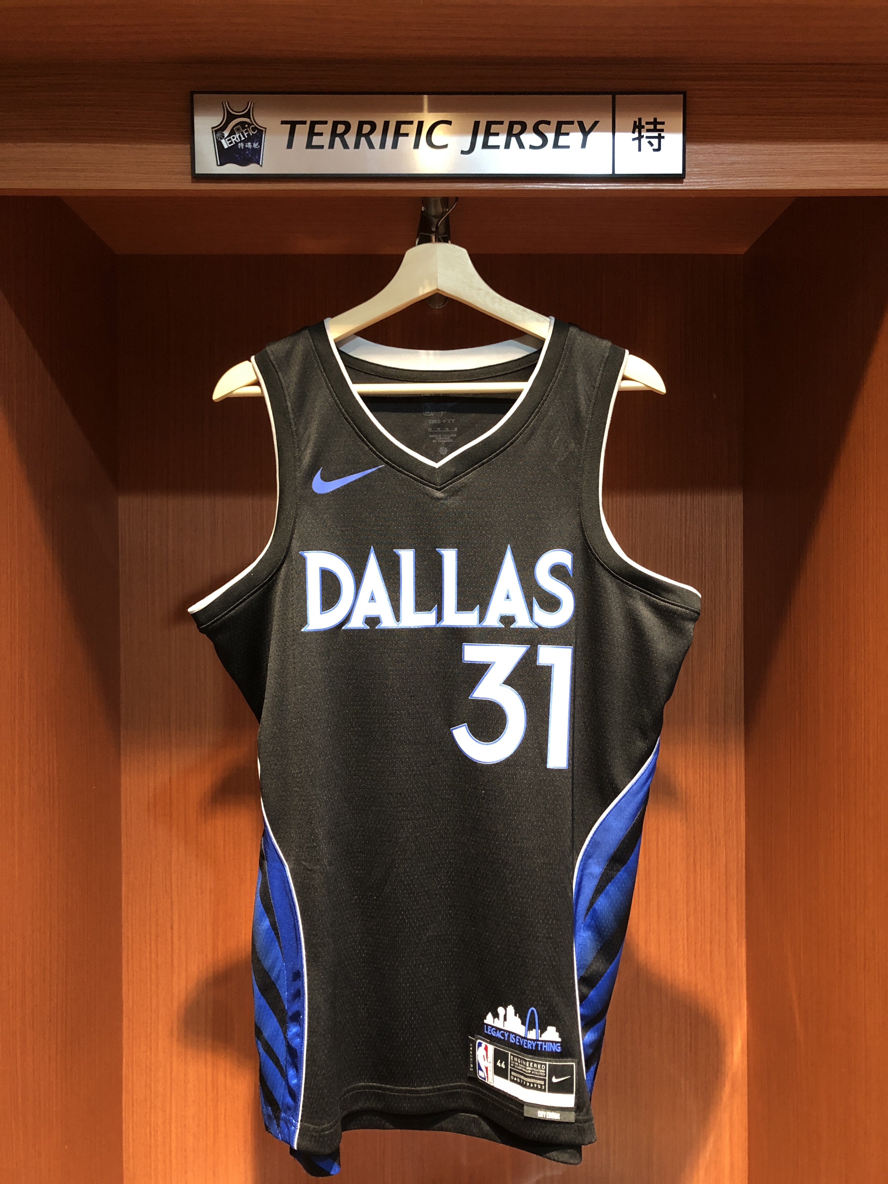 NBA球衣 Klay Thompson 達拉斯小牛城市 25-26 City Nike Swingman 球迷版 熱轉印 全新