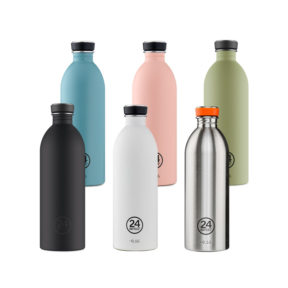 義大利 24Bottles 輕量冷水瓶 1000ml / 經典系列