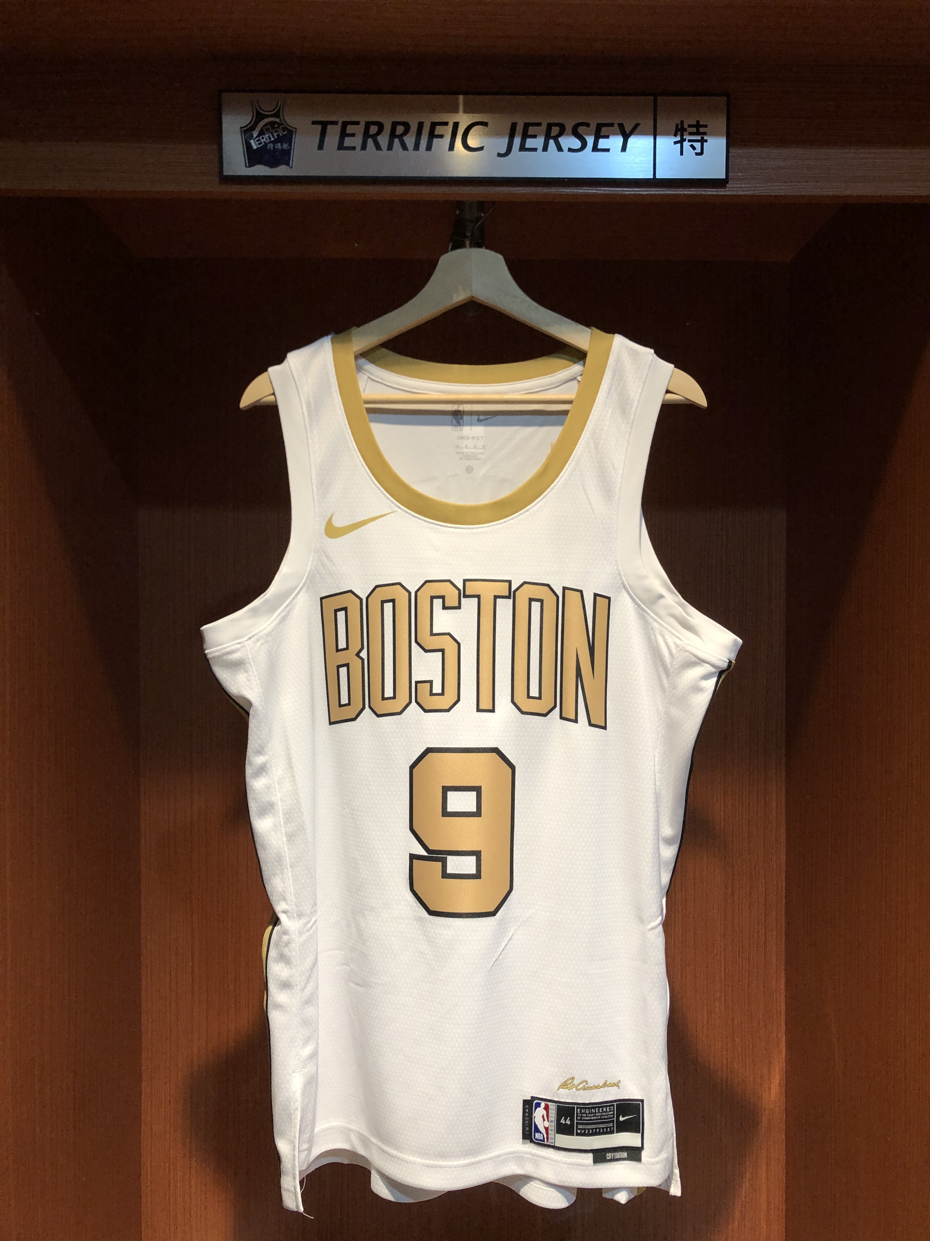 NBA球衣 Derrick White 波士頓賽爾提克城市 25-26 City Nike Swingman 球迷版 熱轉印 全新