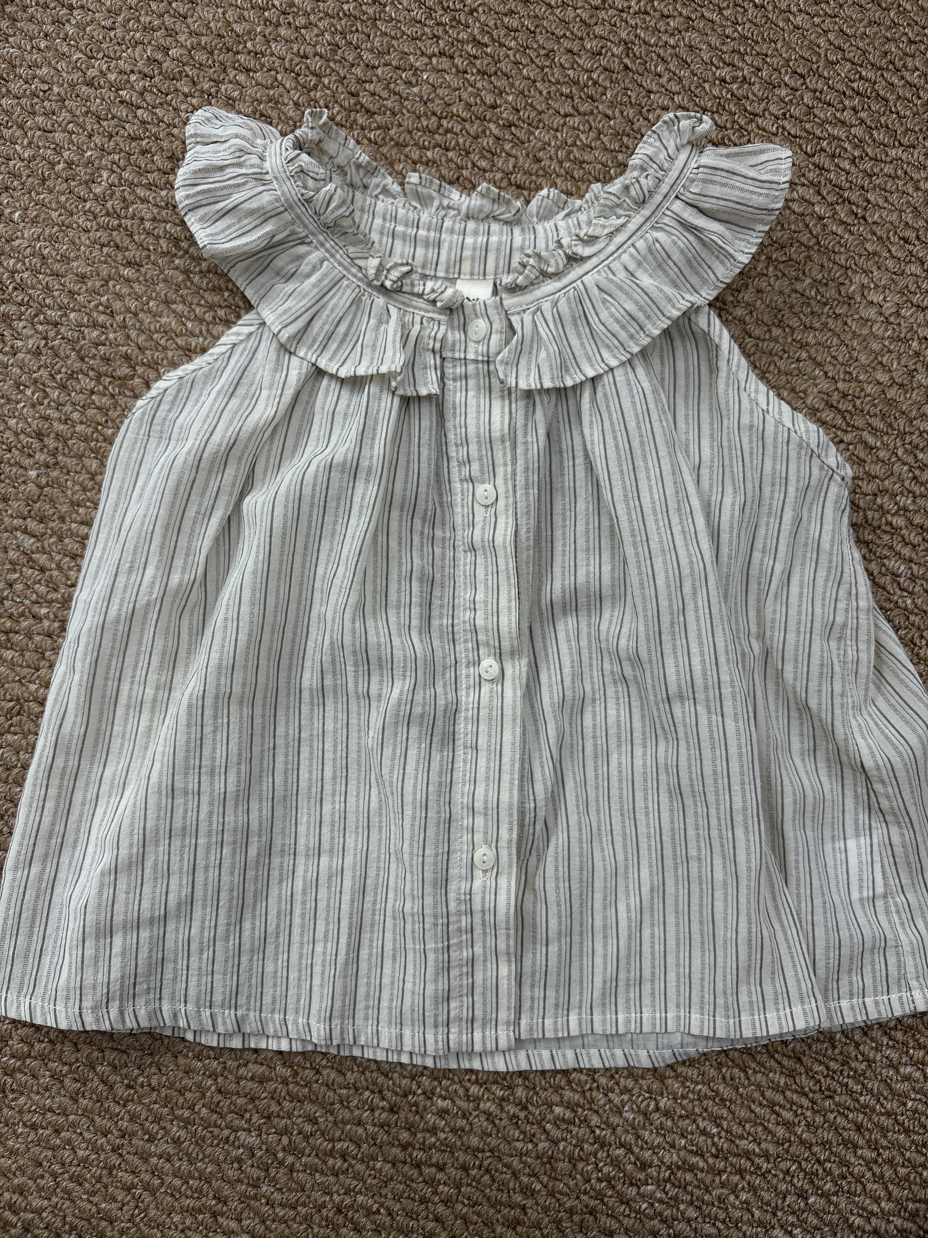 A04353無袖翻領上衣