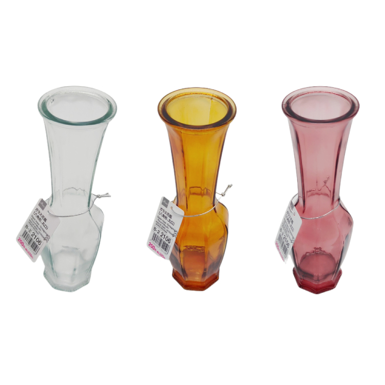 玻璃花瓶/八角形