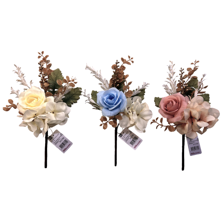 仿真裝飾花束/玫瑰繡球花