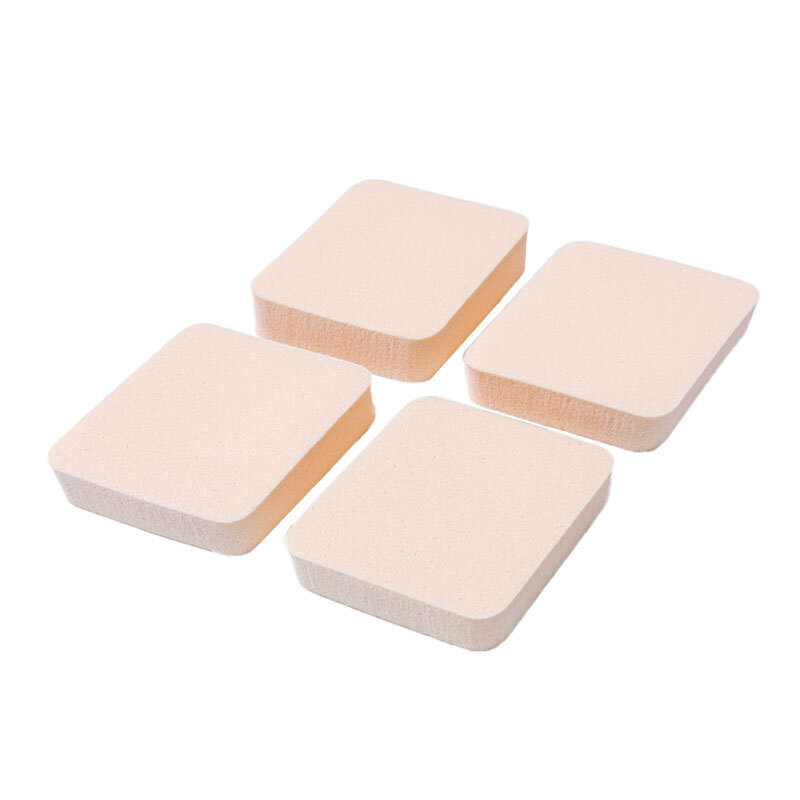 乾濕兩用化妝海綿/菱形 4入