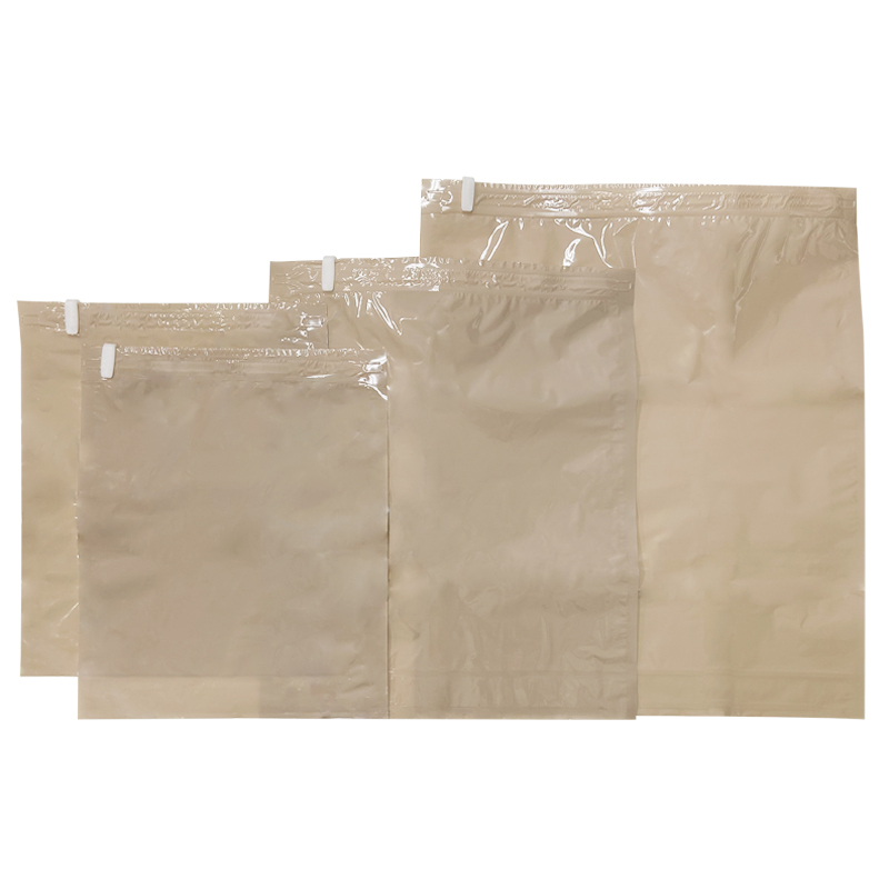 手捲式衣物壓縮袋/4入套組 灰米