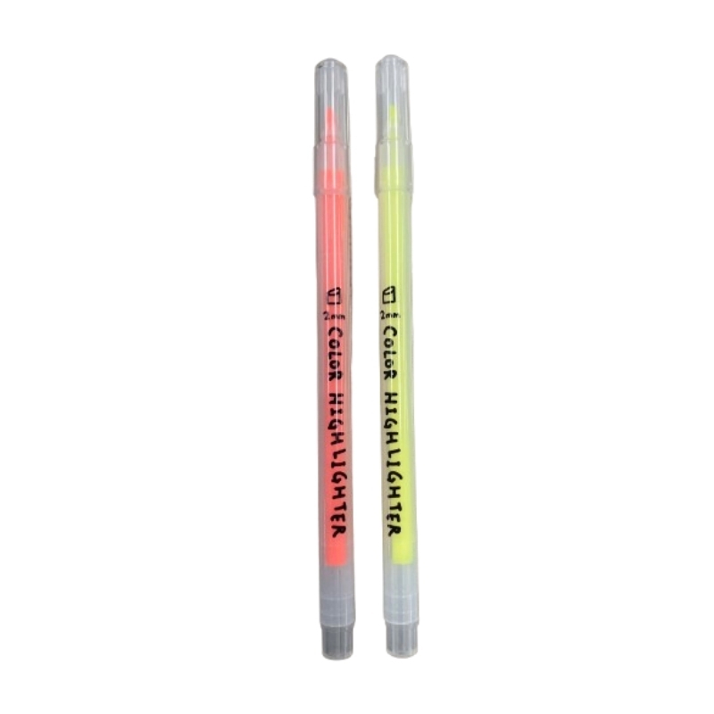 螢光筆/韓國風格繪圖 透明筆身 2入