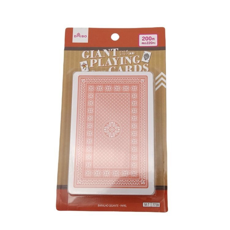 撲克牌玩具/巨型 紙製