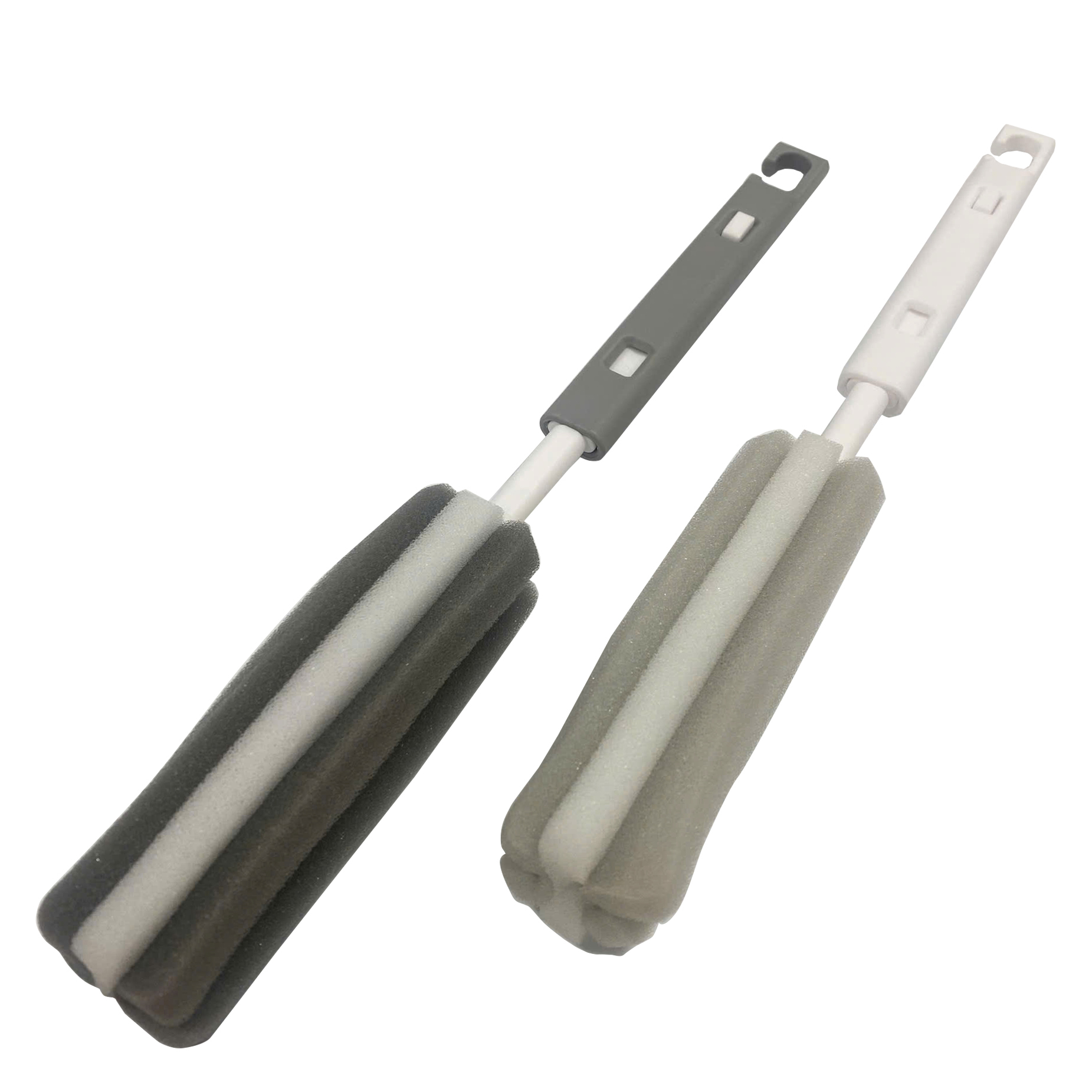 2段伸縮式瓶用清潔海綿