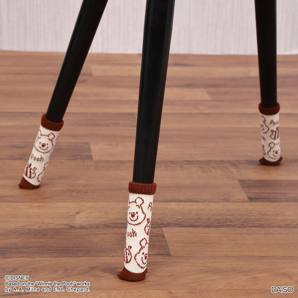 椅腳套/小熊維尼 細 4入