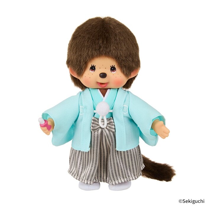 預購┃Monchhichi 夢奇奇 蒙奇奇 紋付袴 可站立款