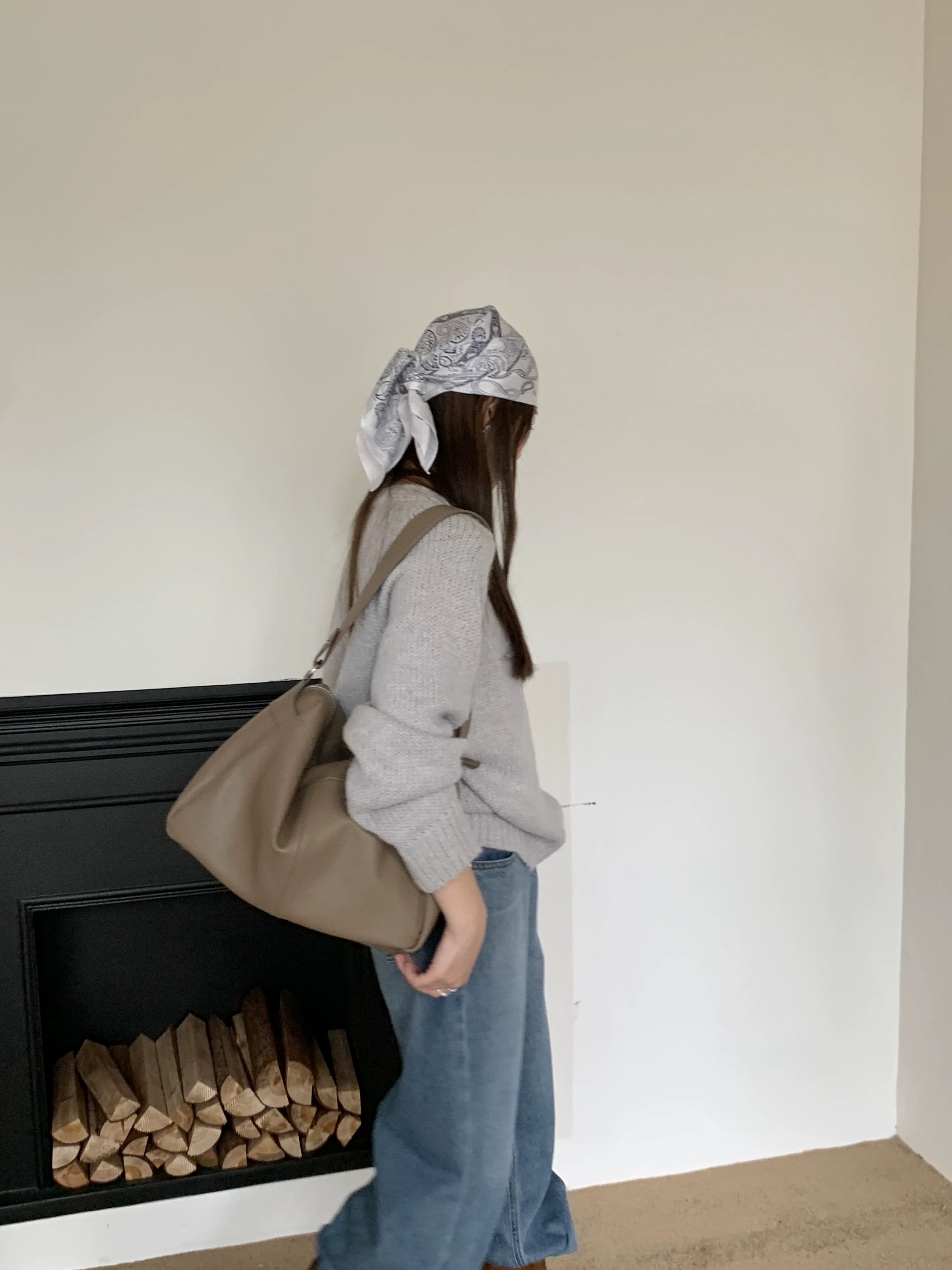 Me.gusta｜3月新品｜Luna Fold 彎月柔摺大容量肩背包