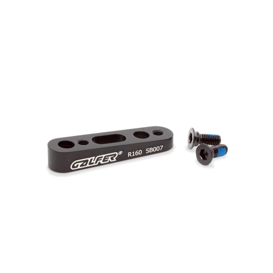 Galfer Lightweight Aluminum Flatmount Caliper Adapters (for Road & Gravel Disc Brakes)