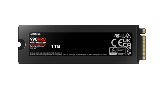 Samsung 990 PRO PCIe 4.0 NVMe M.2 固態硬碟 (含散熱片) -1TB/2TB/4TB