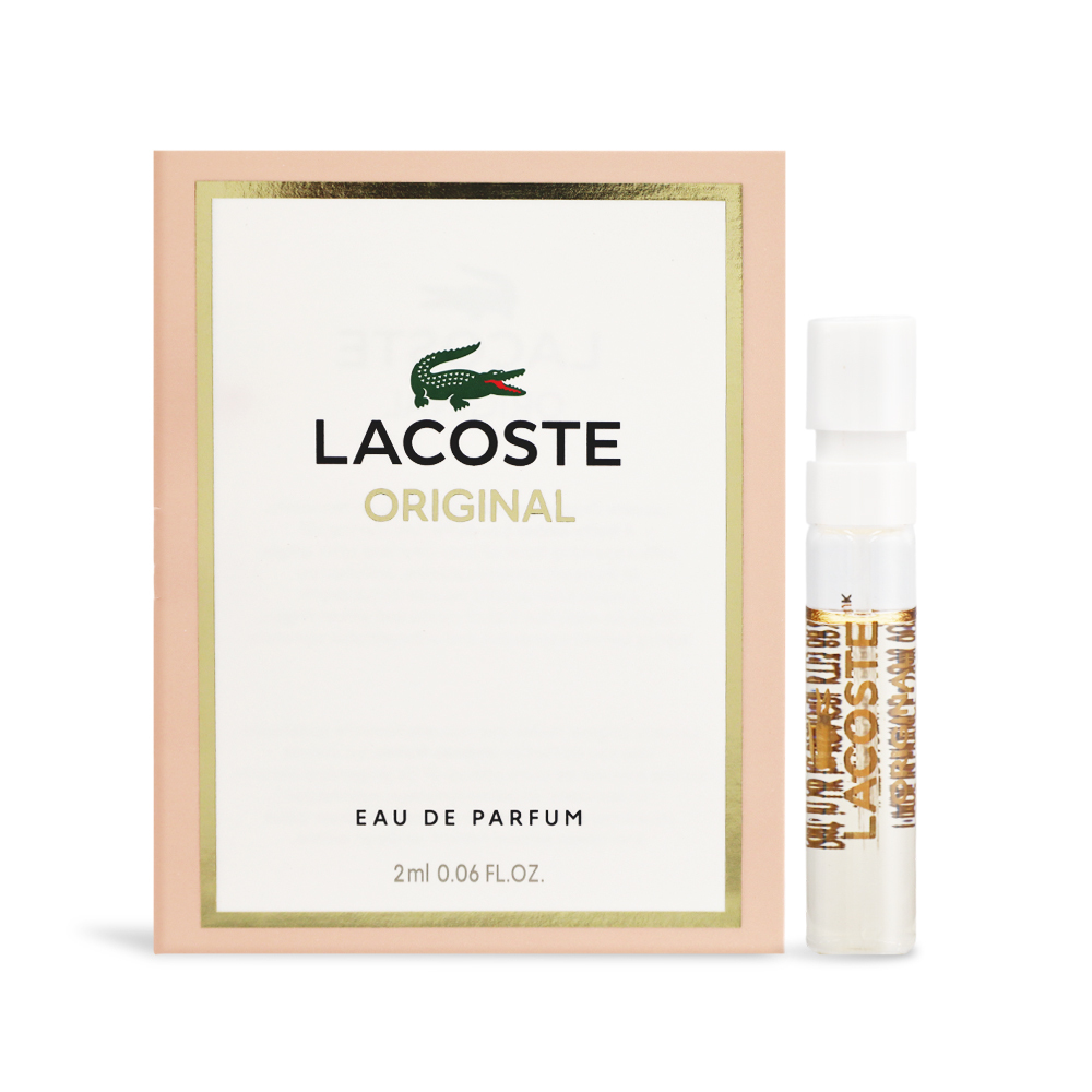 LACOSTE 經典女性淡香精針管(2ml)-香水隨身針管試香
