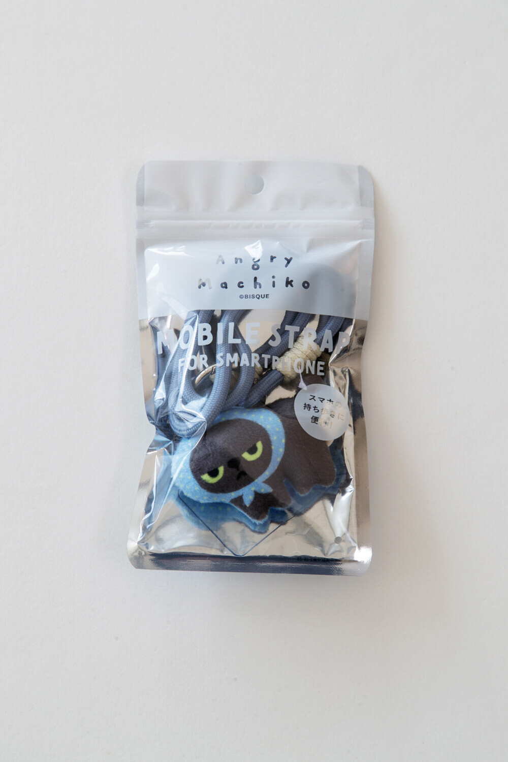 [Angry Machiko] 真知子 藍色吊飾電話繩