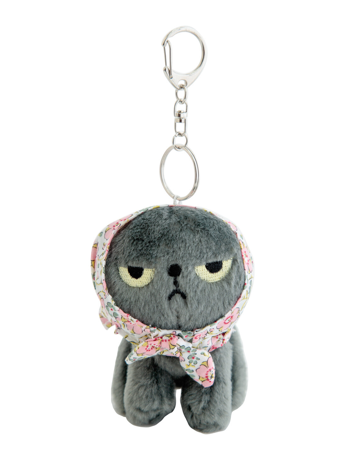 [Angry Machiko] 真知子粉紅色花系列鎖匙扣