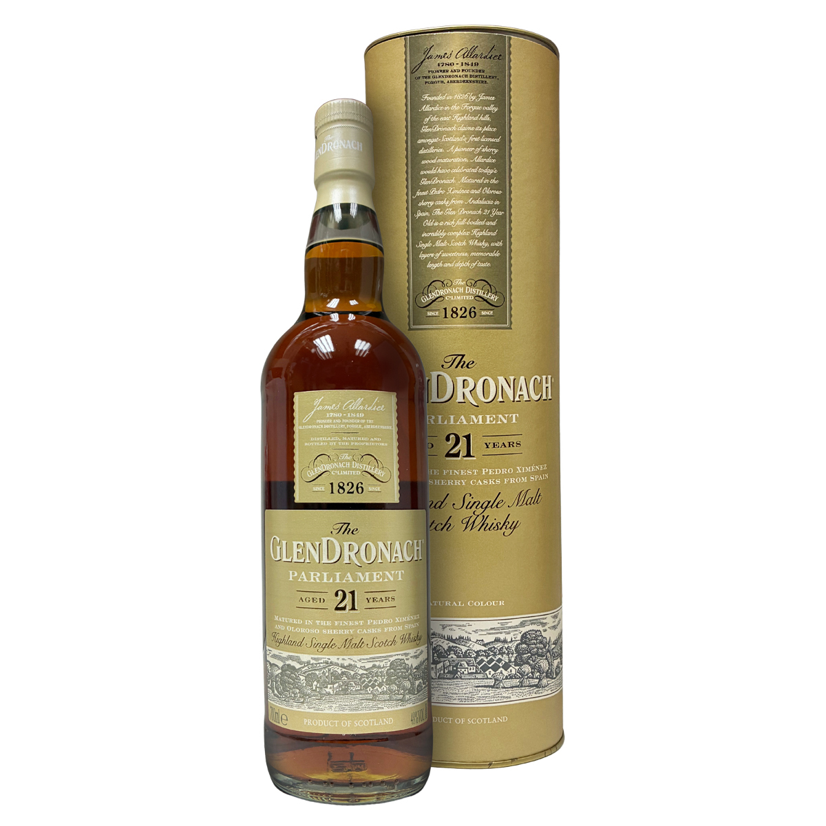 Glendronach 21 Years Old Parliament 48%