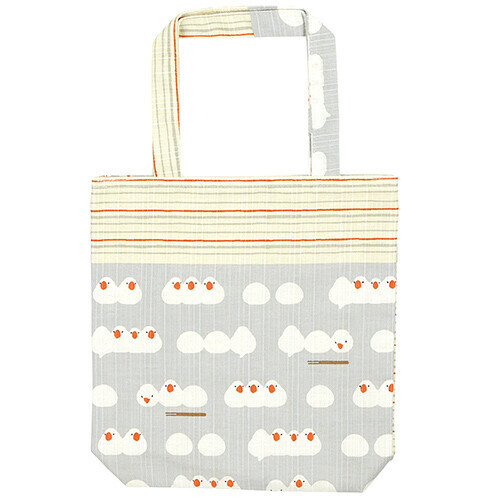 [濱文様] 文鳥 Tote bag
