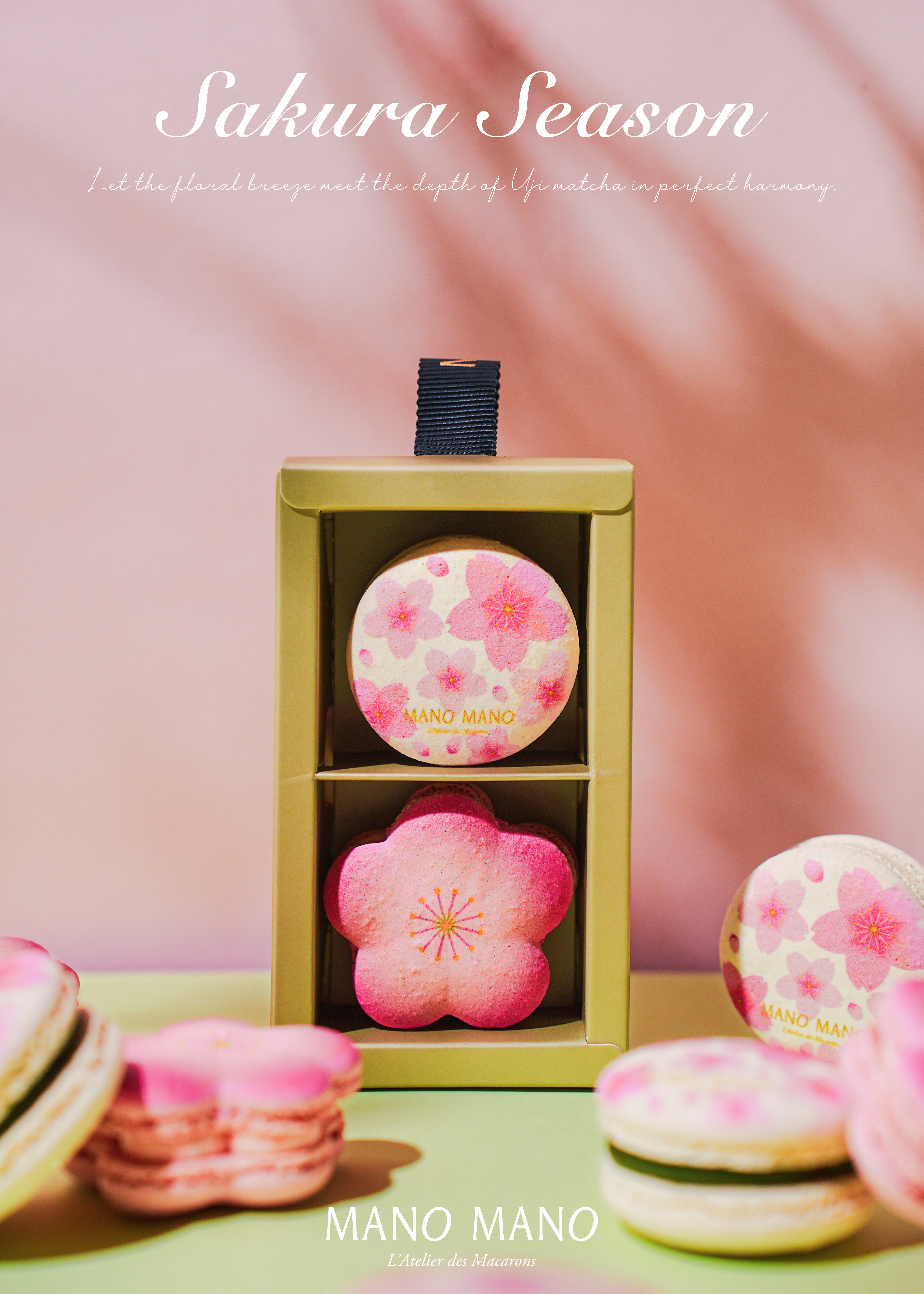 櫻花馬卡龍｜雙入