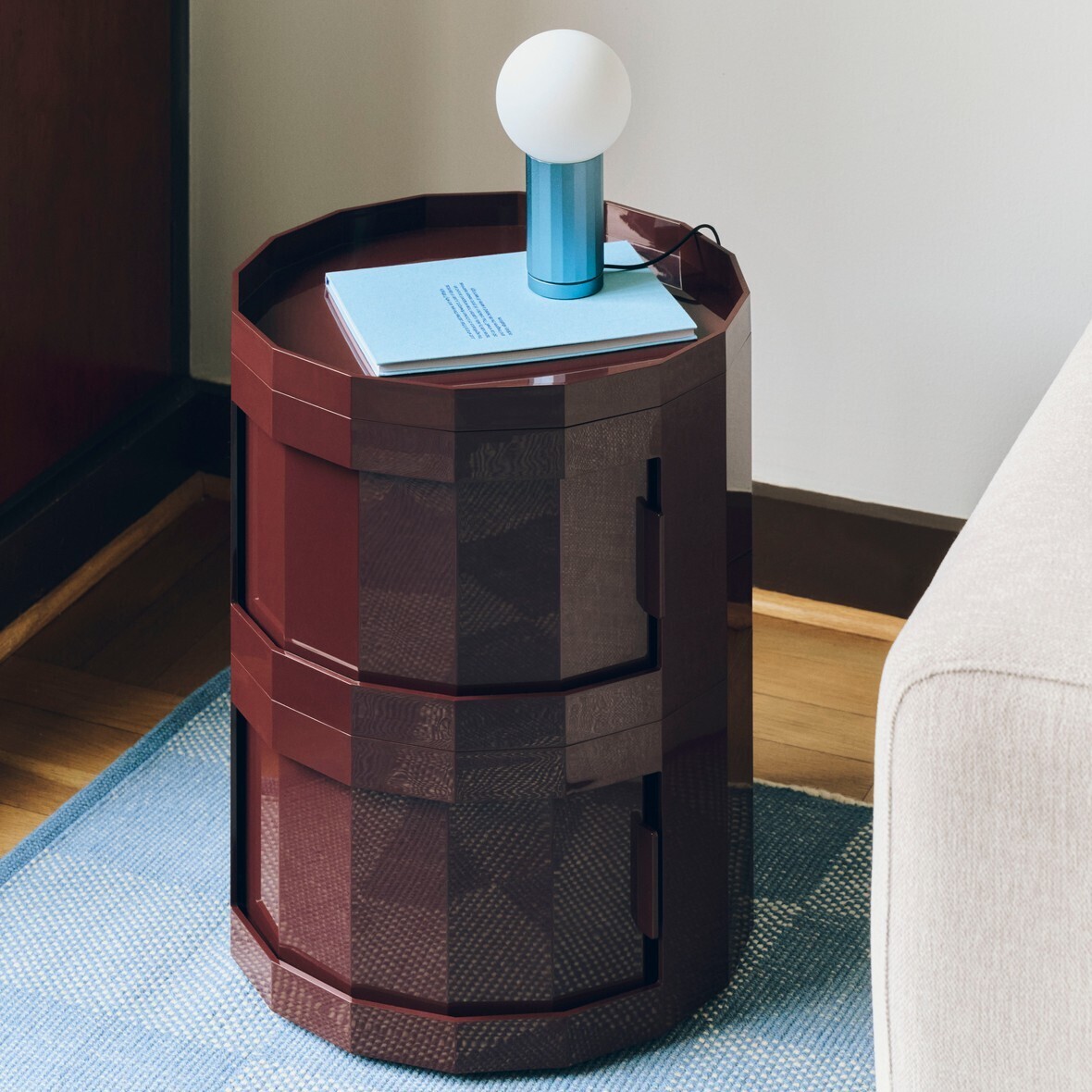 Facet 刻面邊几櫃 20