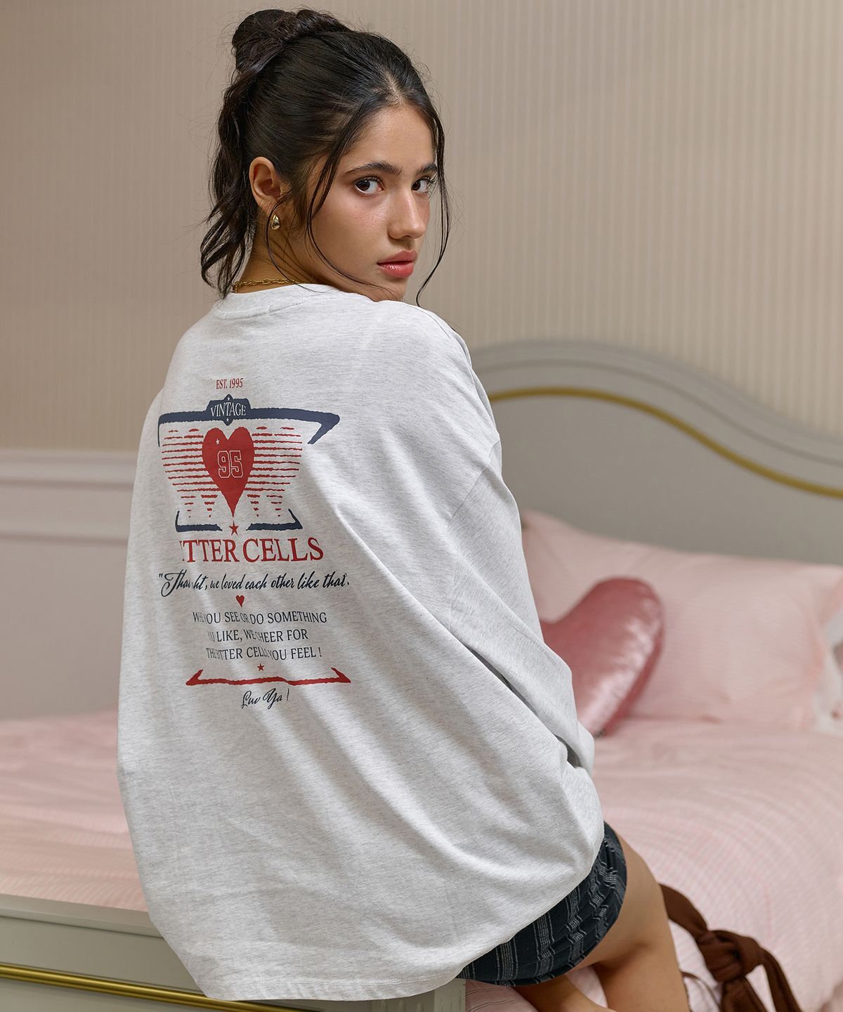 BITTER CELLS Sporty Heart Long Sleeve