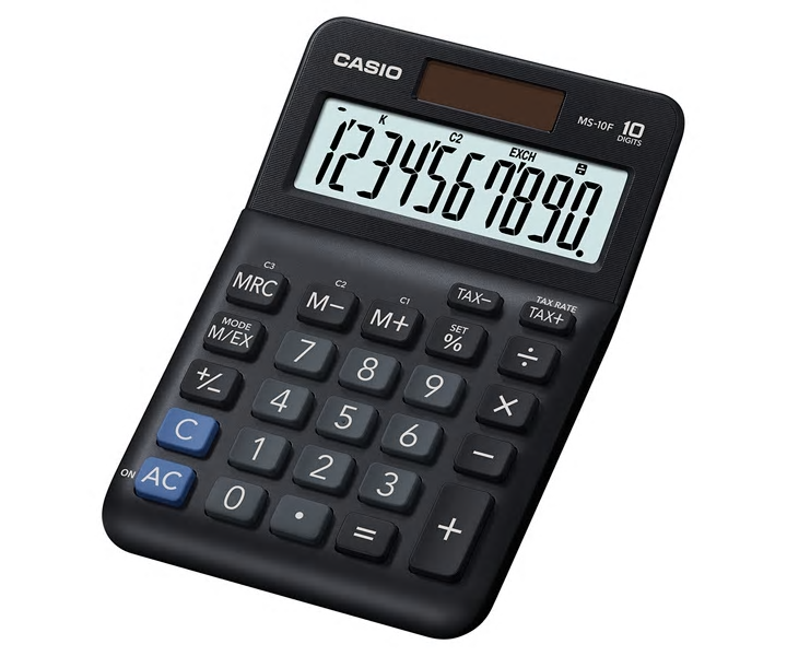 卡西歐 MS-10F (10位) 桌上計算機 500901870