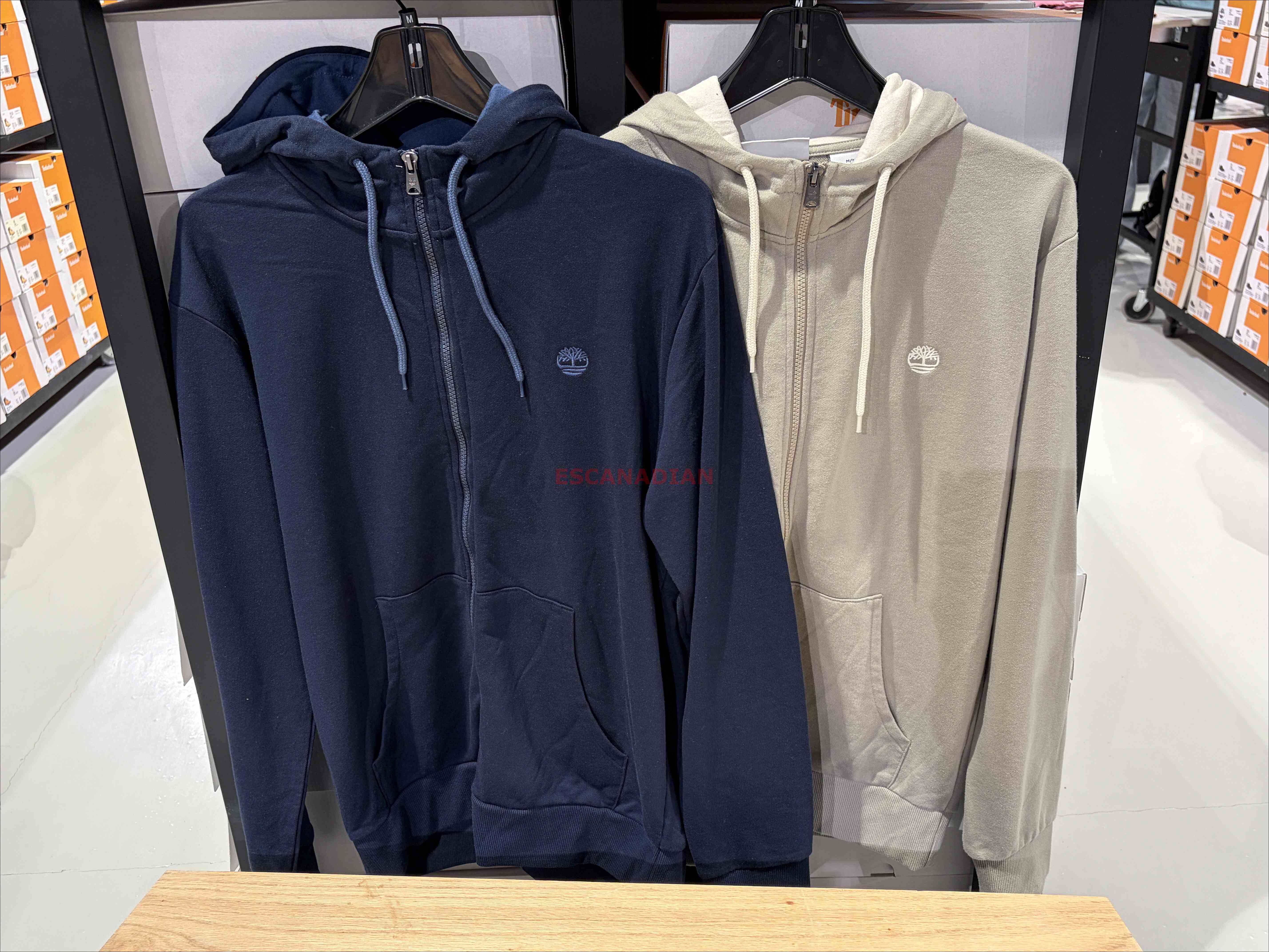 Timberland 大人 刺繡小標 刷毛 連帽外套 (2色)