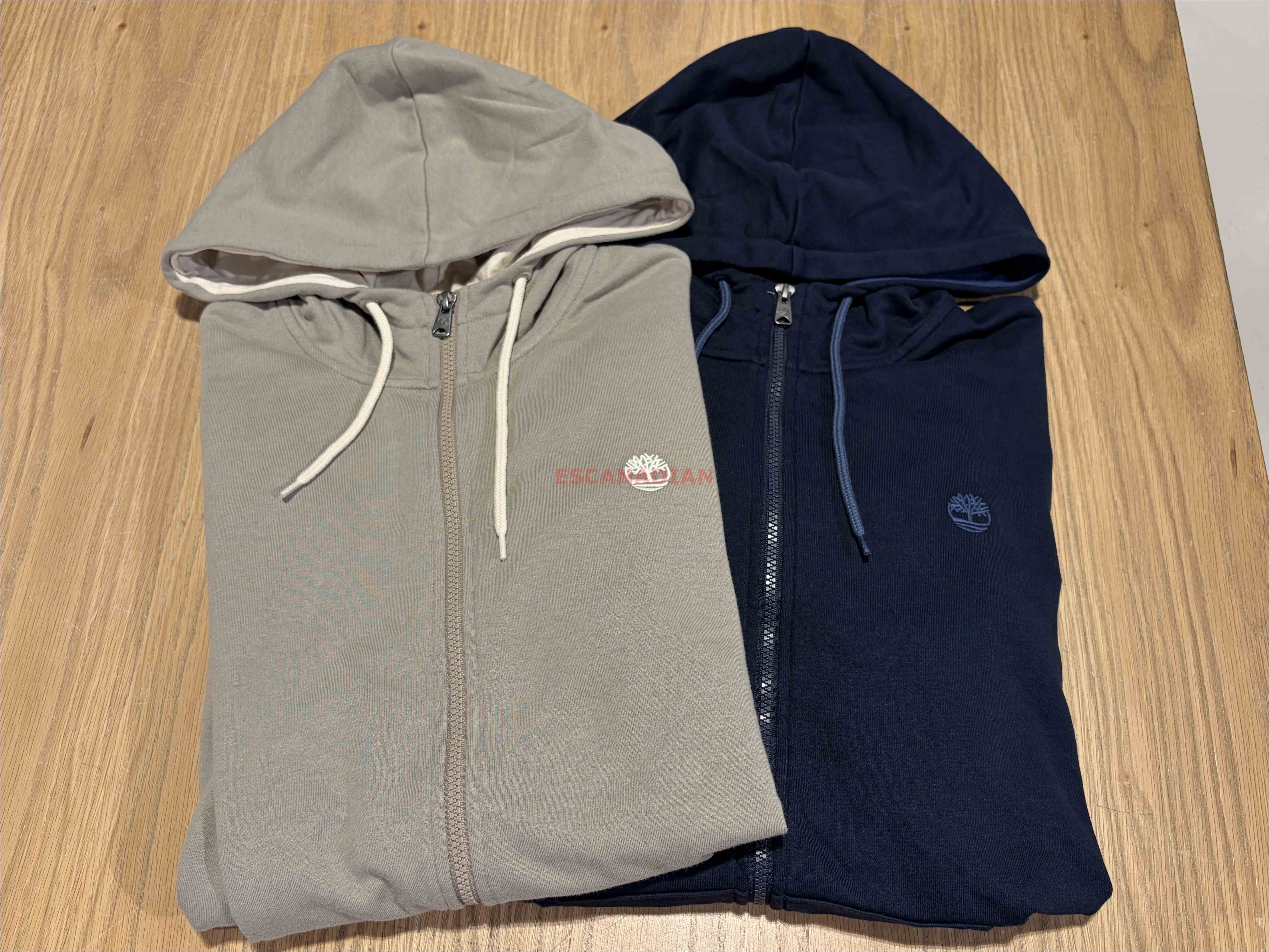 Timberland 大人 刺繡小標 刷毛 連帽外套 (2色)