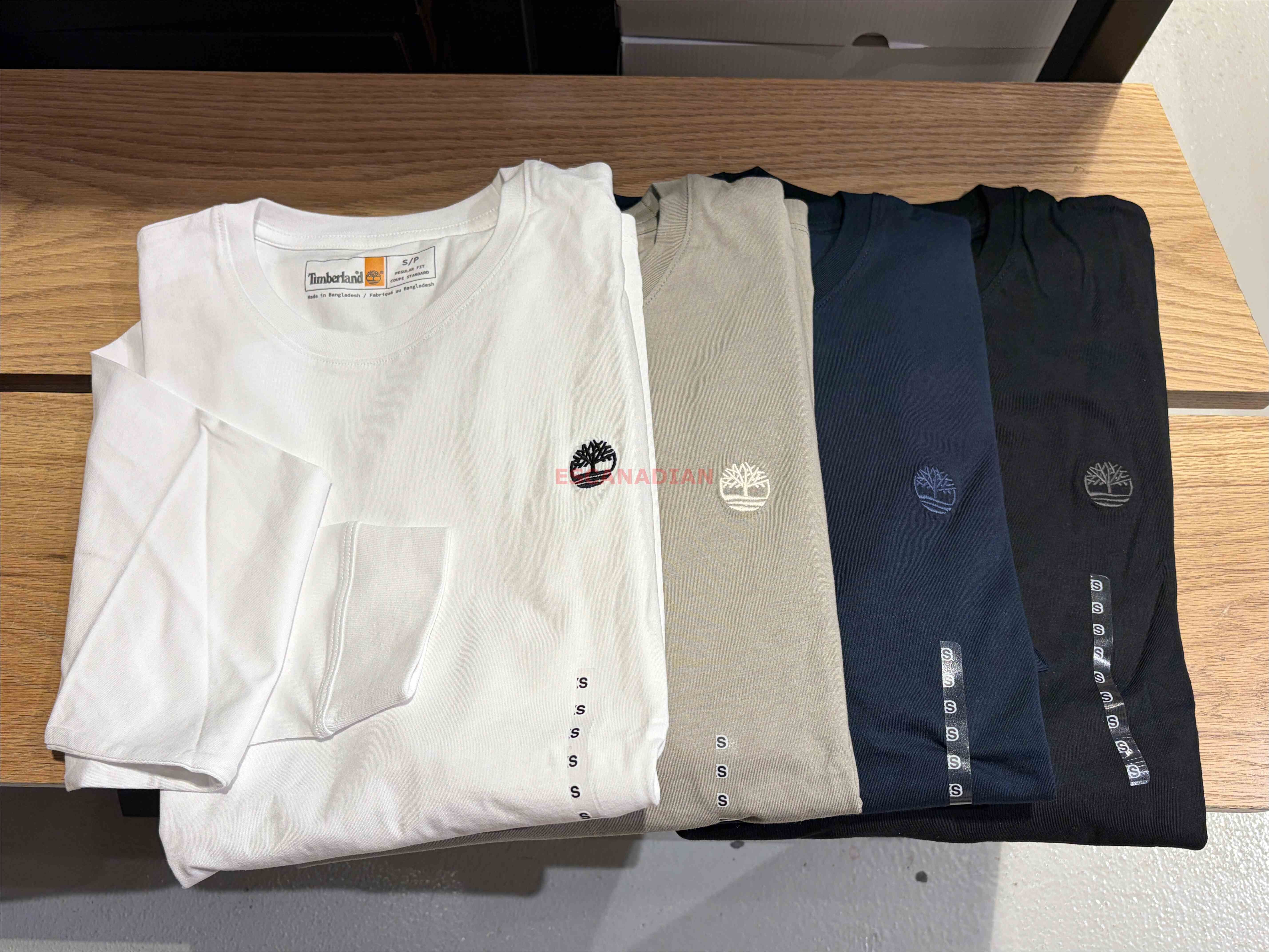 Timberland 大人 經典款 刺繡小樹 長TEE (4色)