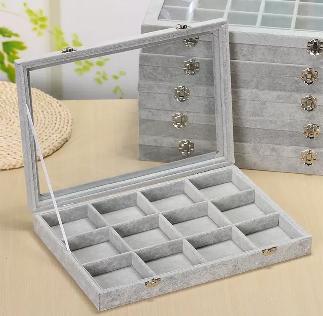 多功能防塵首飾收納盒