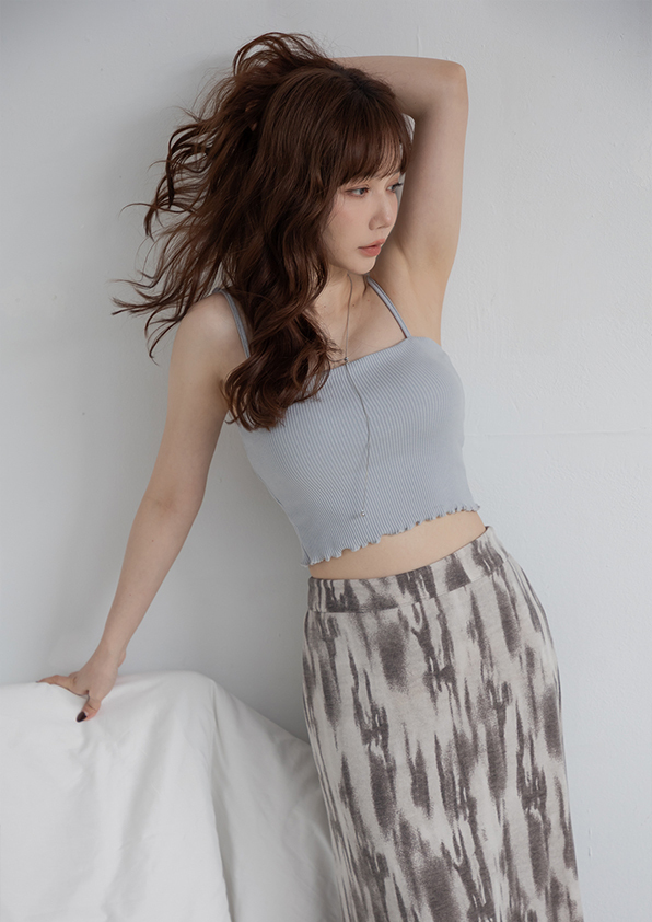 坑條平口木耳邊小可愛