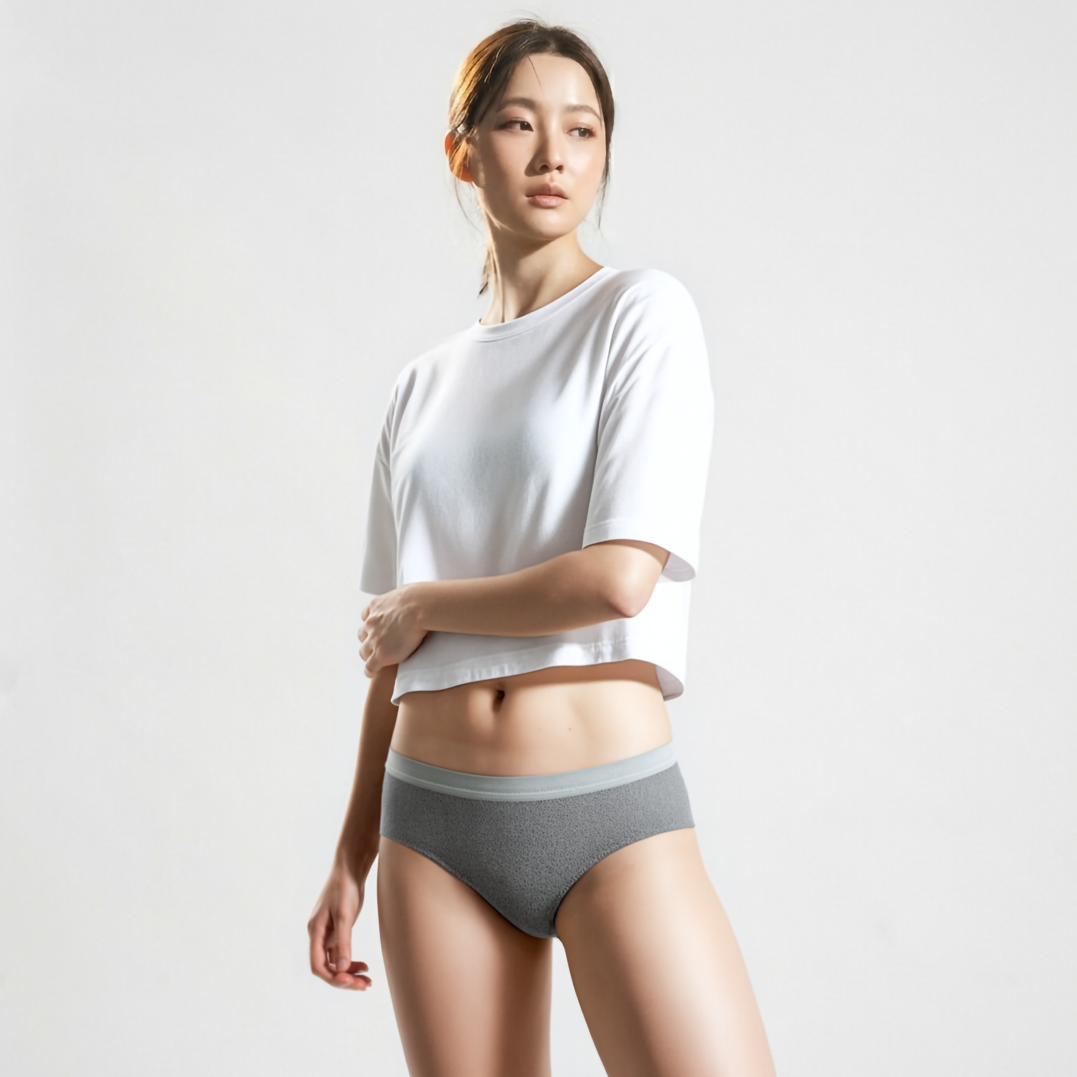 CueSkin™ Airy 體感內褲｜女款中腰