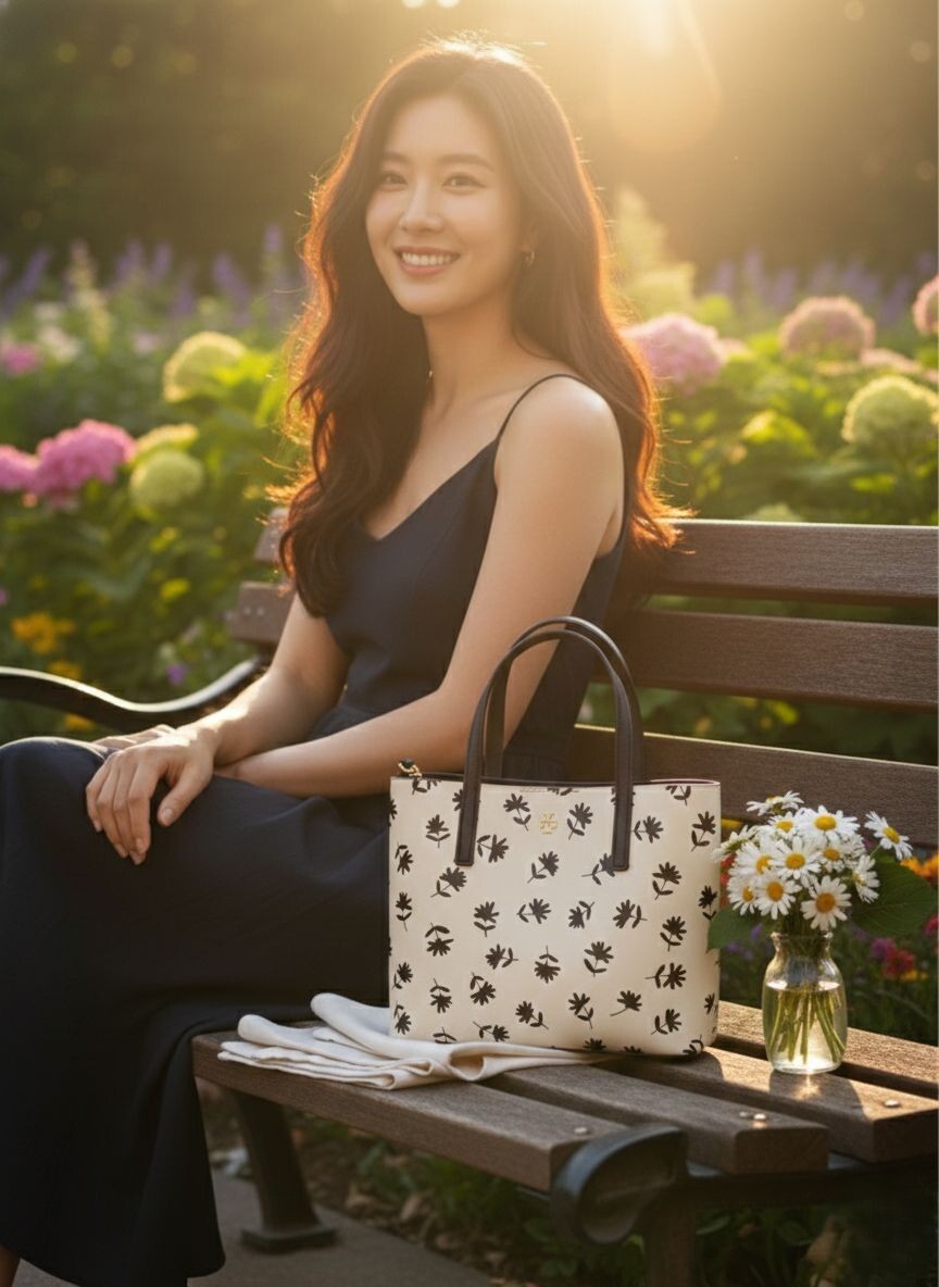 【預購】Tory Burch K022504 Blake 印花小型托特包