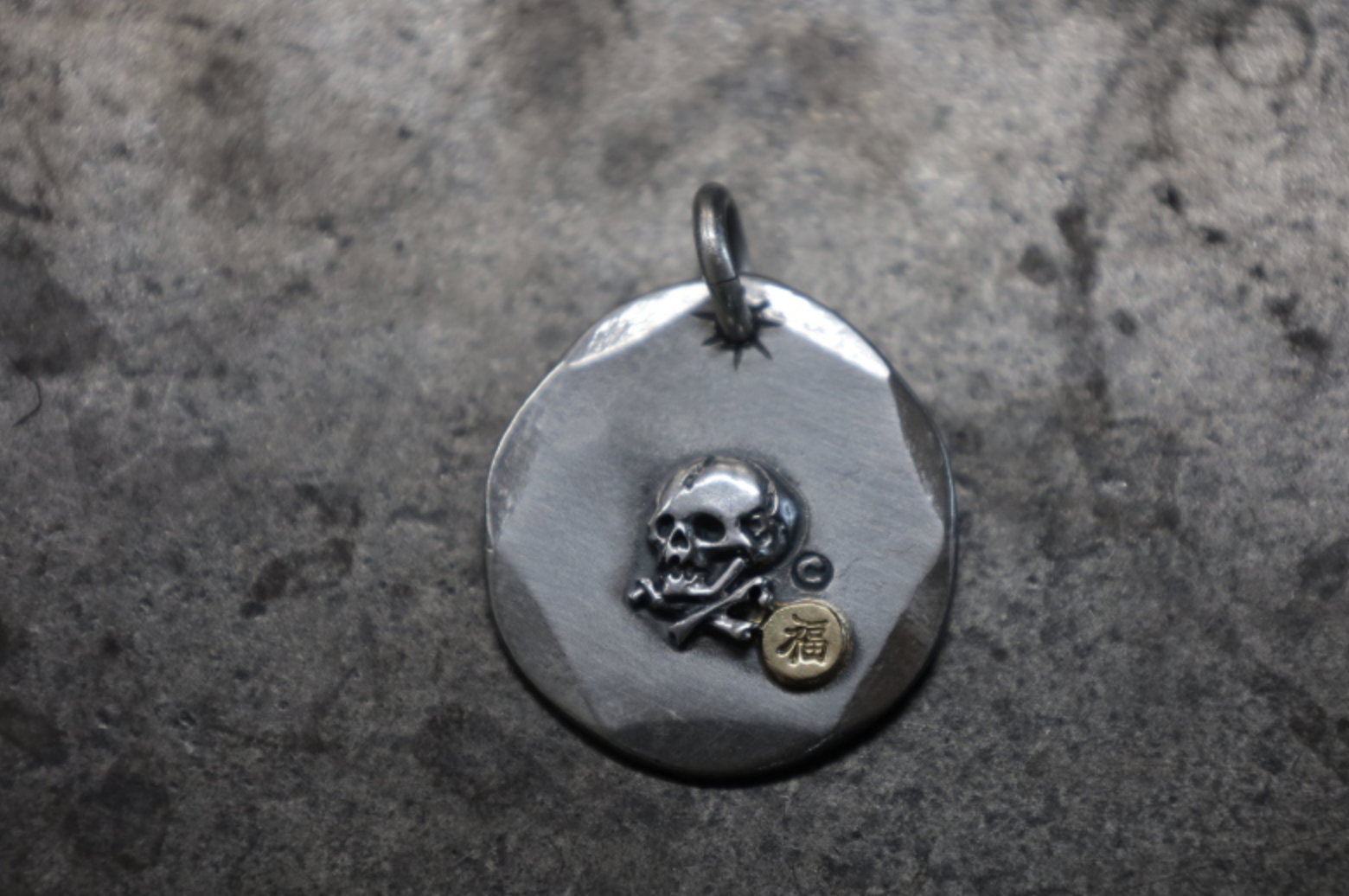 FC CC-87 cross bone metal/K18福/©