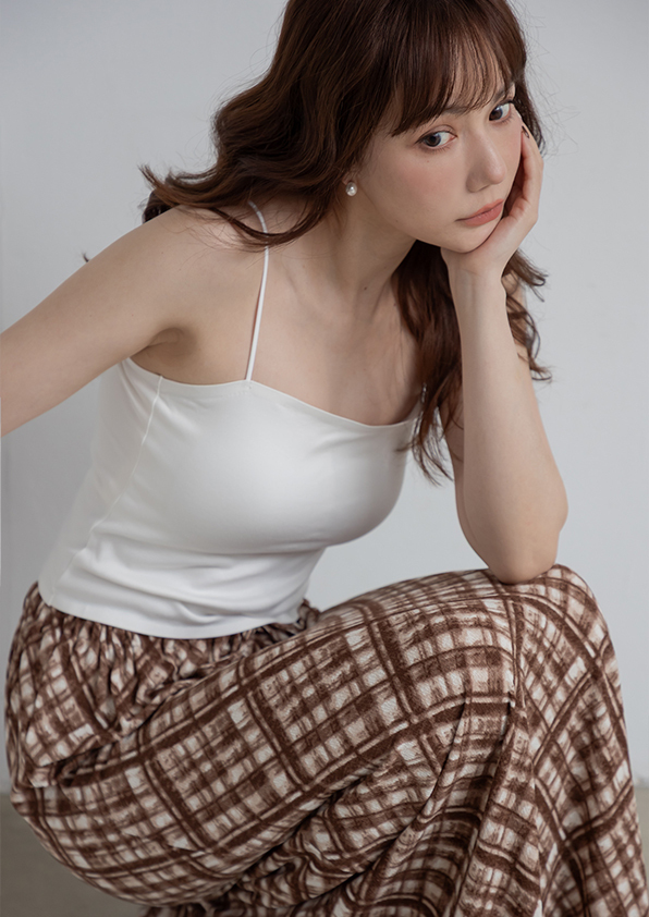 平口高彈力親膚內搭背心