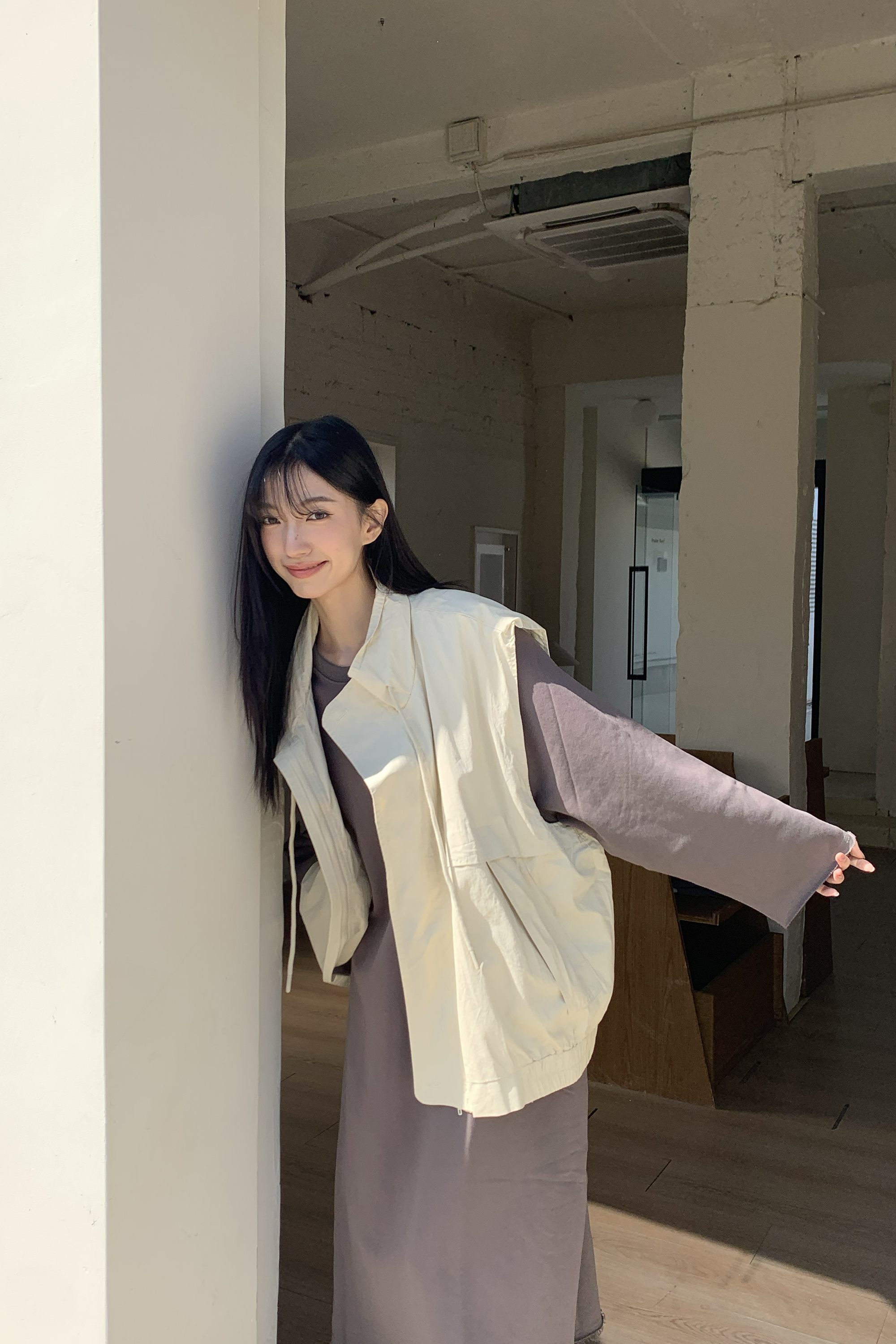 春色小高領寬肩背心 3色