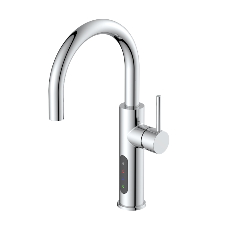Vizio 5-in-1 Electrical Multifuncion Sink Mixer (VZ40022201) with Vizio Hot Water Machine (VZ600101MB) & Soda Water Machine (VZ600102MB)