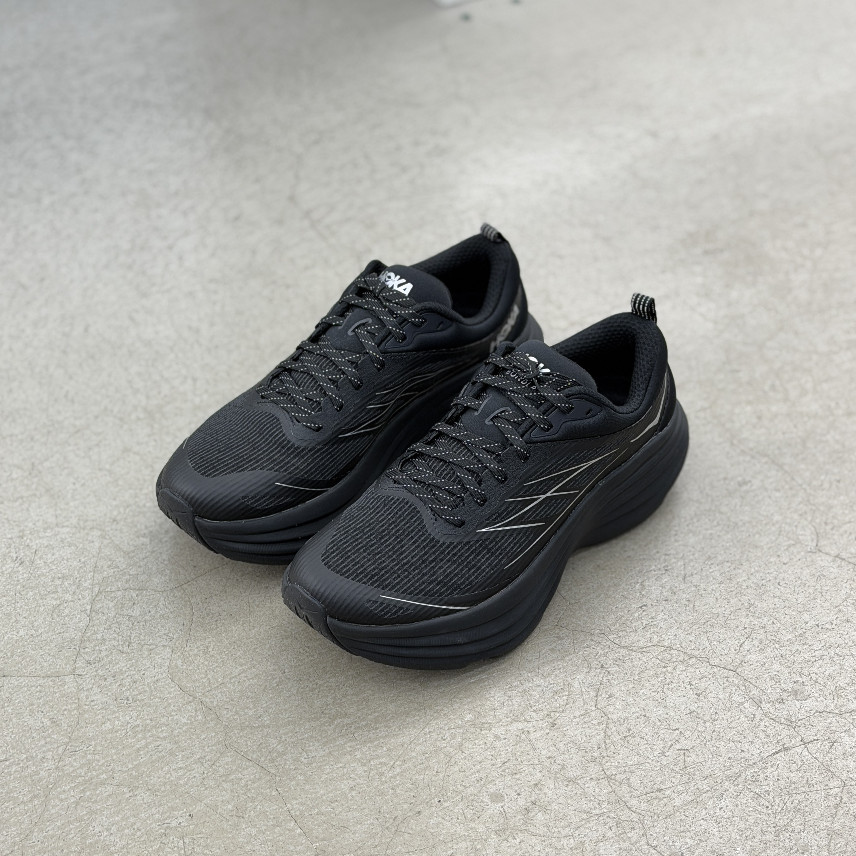 Hoka One One U Bondi 8 TS Caged Black