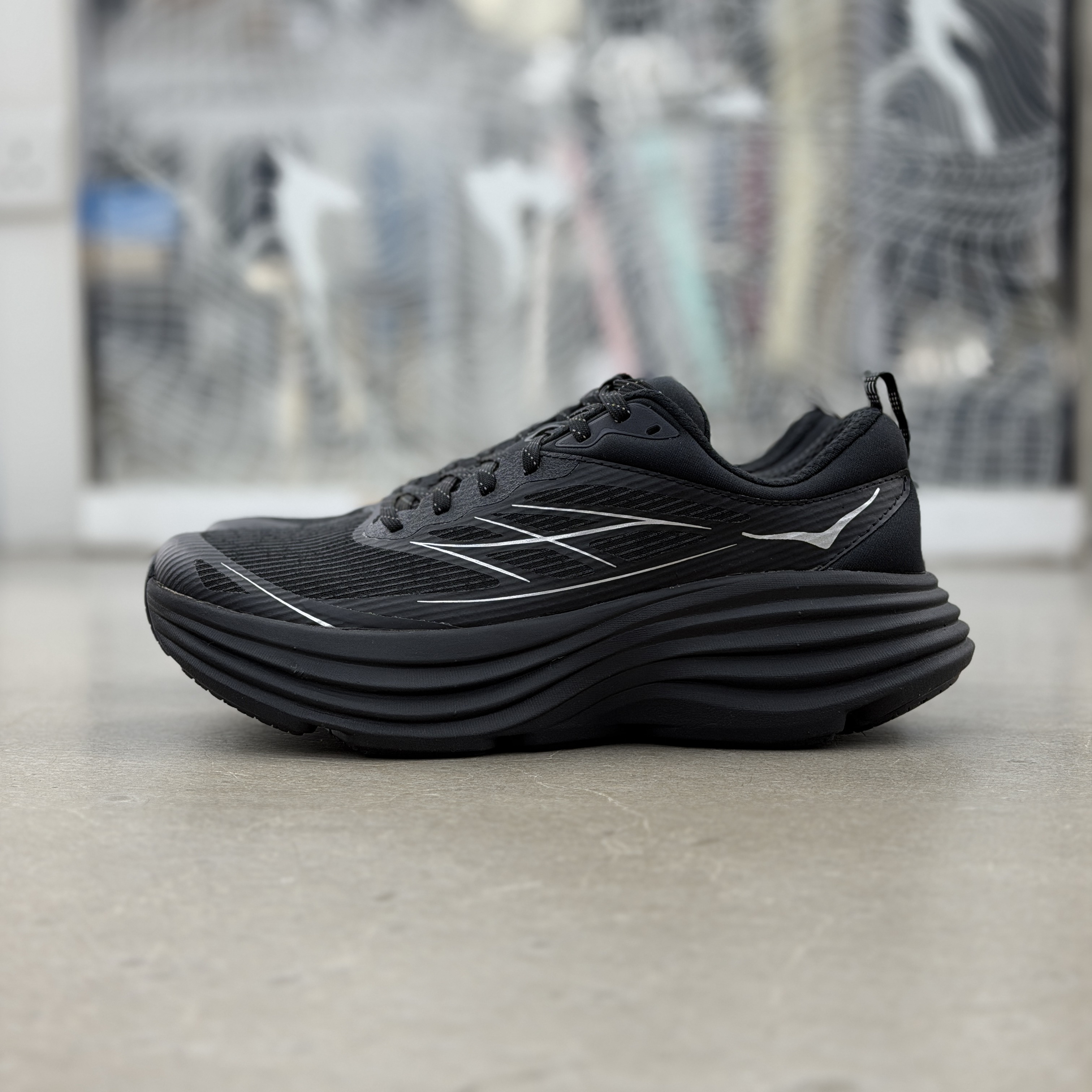 Hoka One One U Bondi 8 TS Caged Black