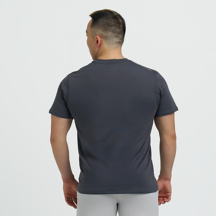 托瑪斯經典素色男短袖（鋼鐵灰）