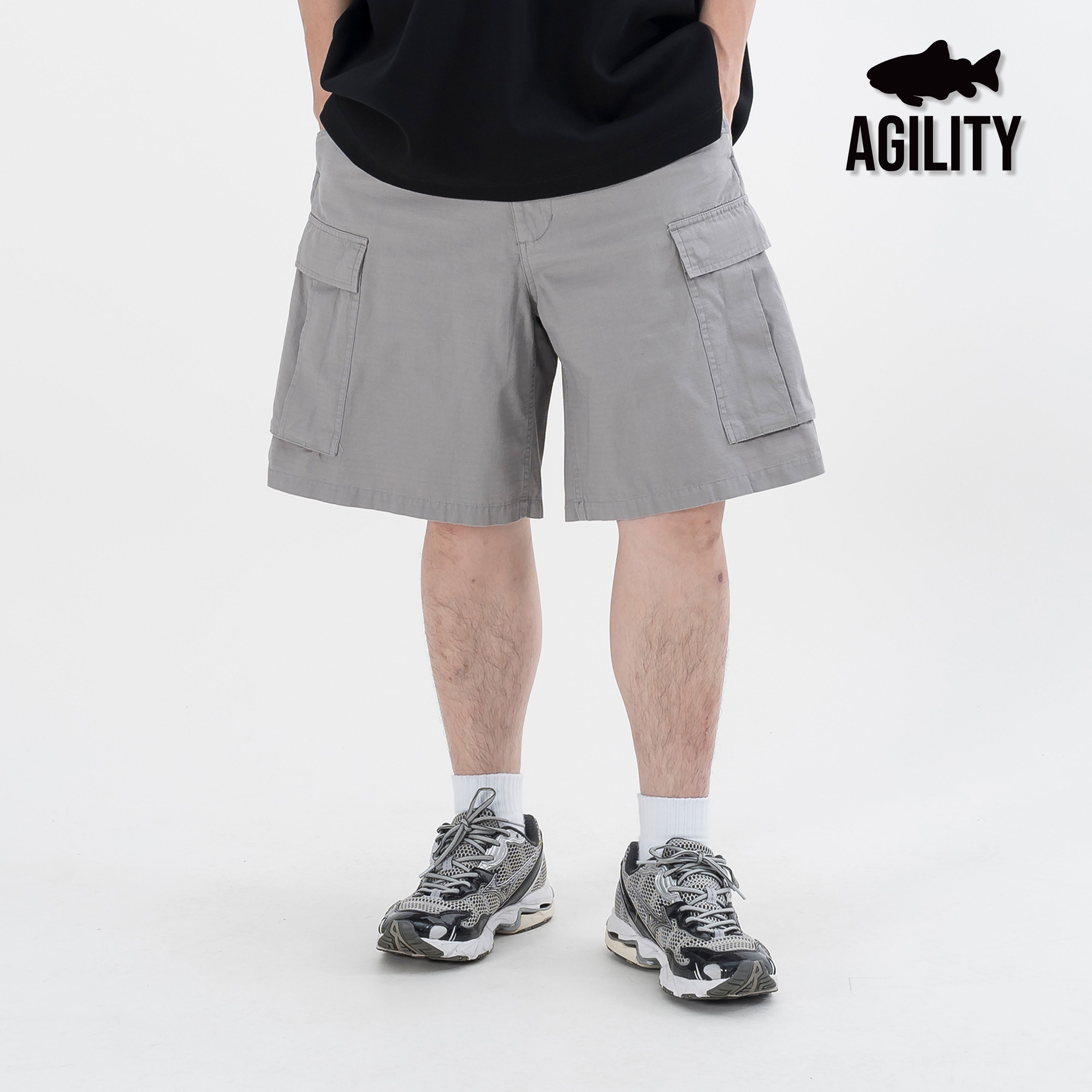 AGILITY Ripstop Cargo Shorts 抗撕裂布料 六口袋軍短褲 [CS4]