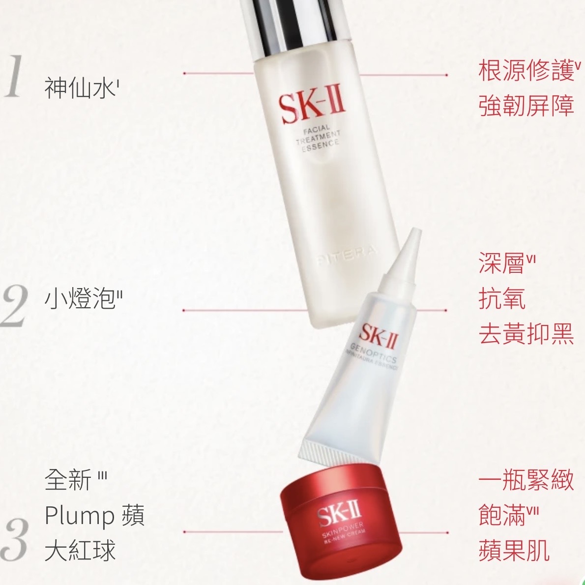 SKII 皇牌晶透套裝2025新版
