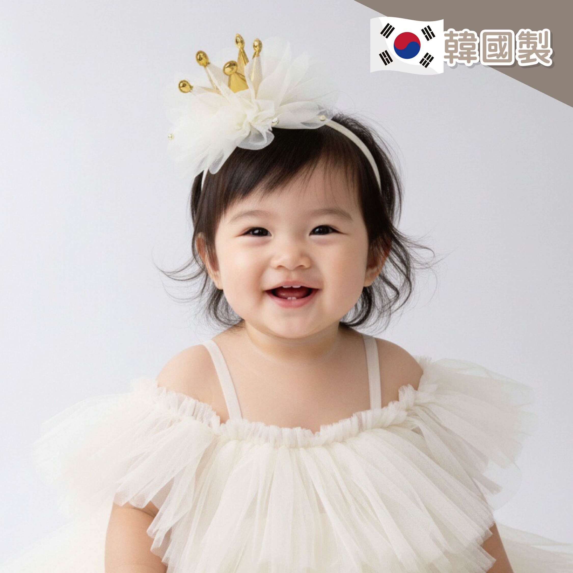 【JA0448】法式小女王紗花蕾絲髮帶