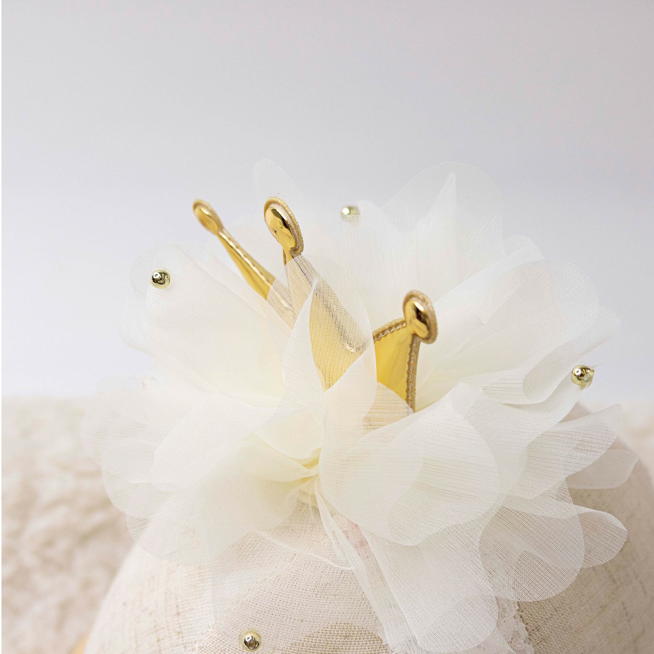 【JA0448】法式小女王紗花蕾絲髮帶