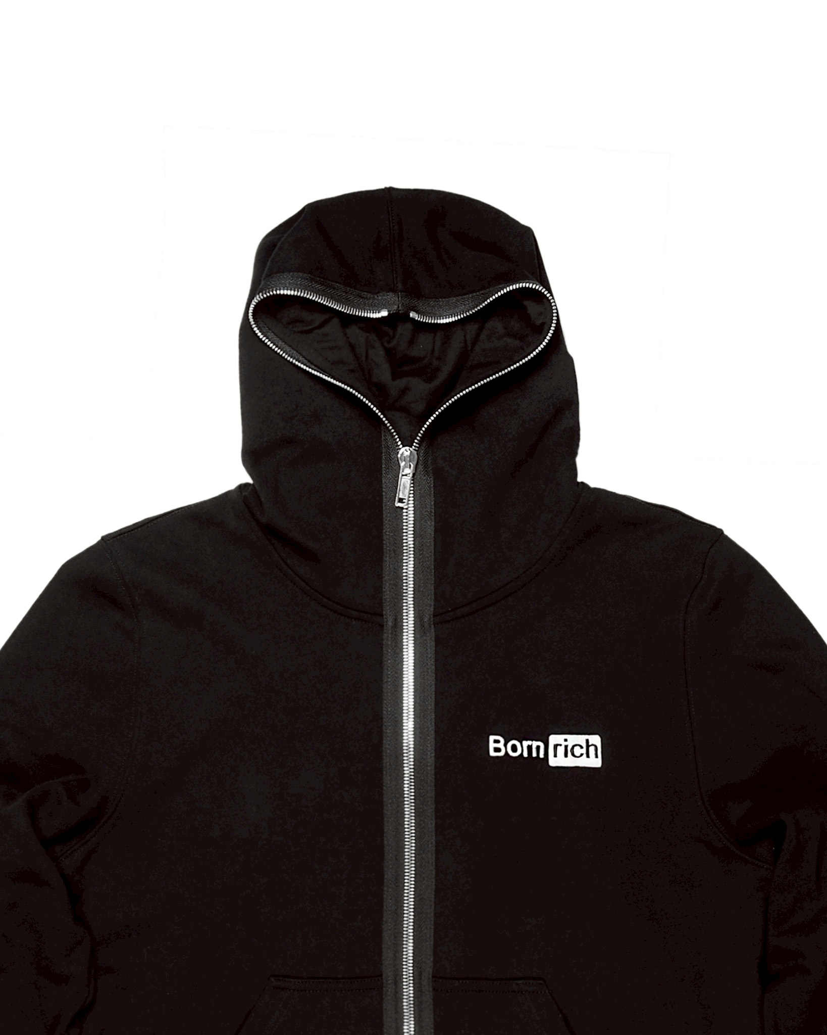 Bornrich 經典LOGO全拉鍊連帽外套