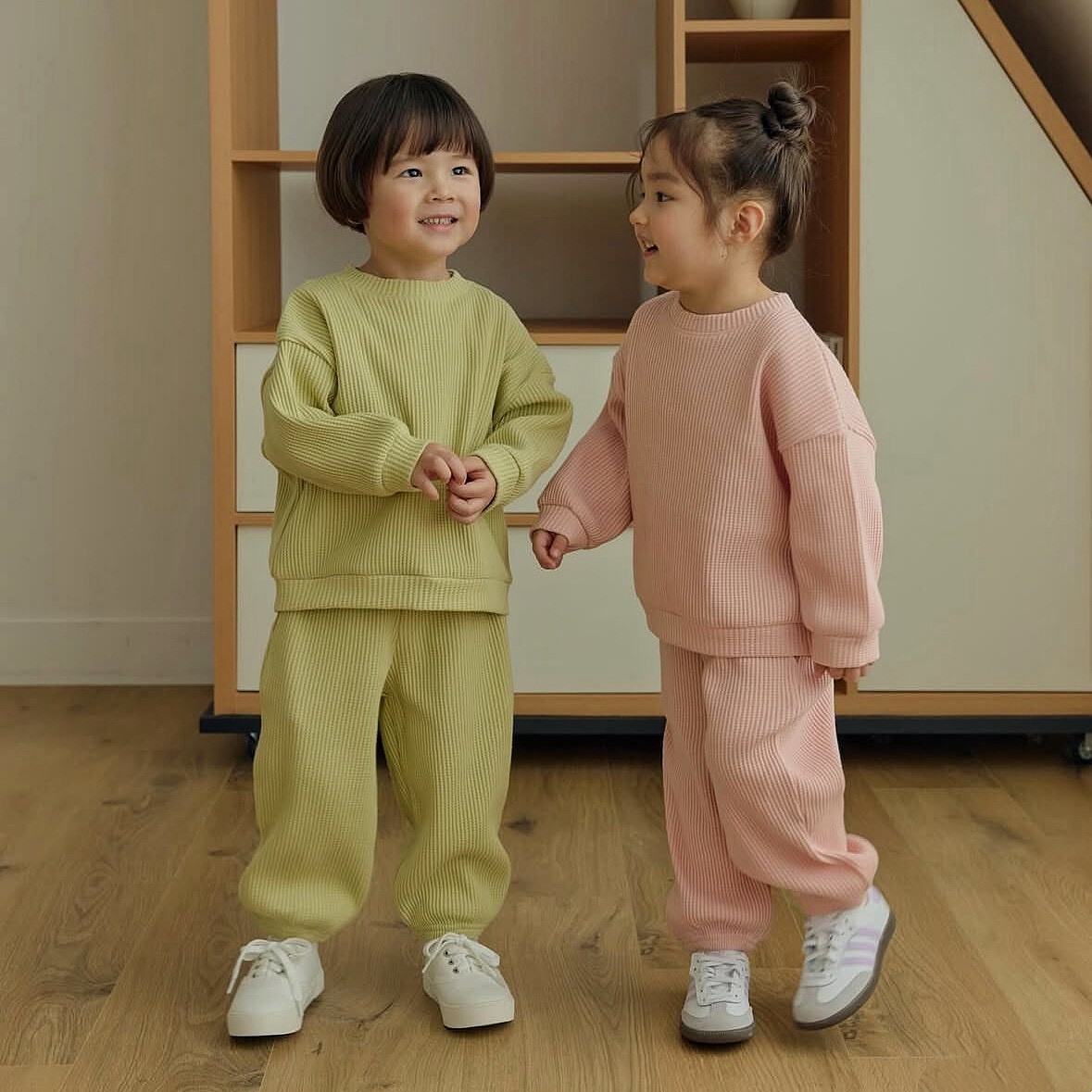 90-150 DB 華夫格舒適套裝 4色