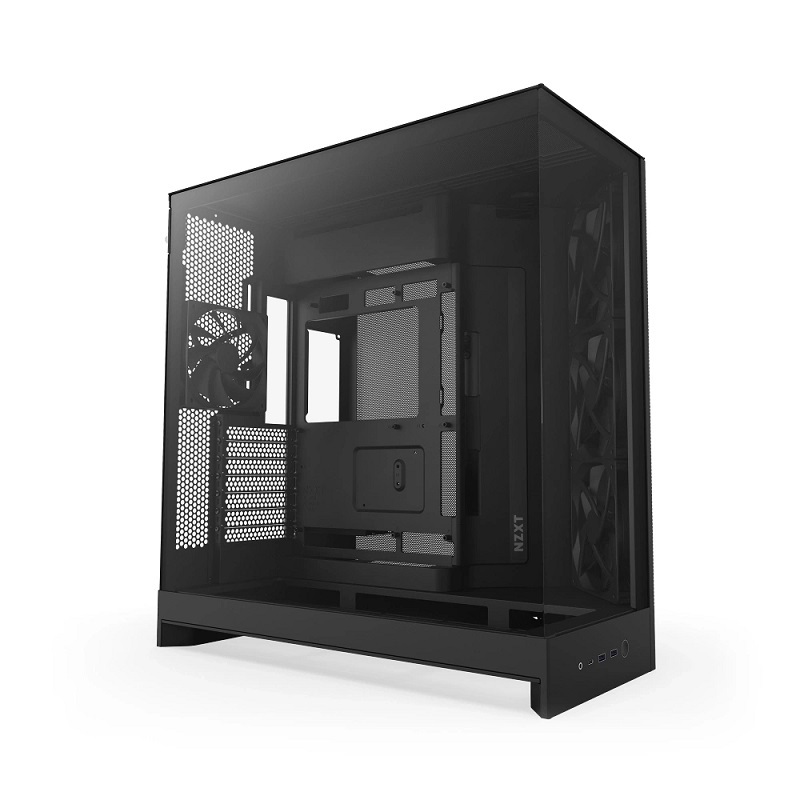 NZXT 恩傑 H9 Flow 全透側電腦機殼 黑色CM-H92FB-01/白色CM-H92FW-01